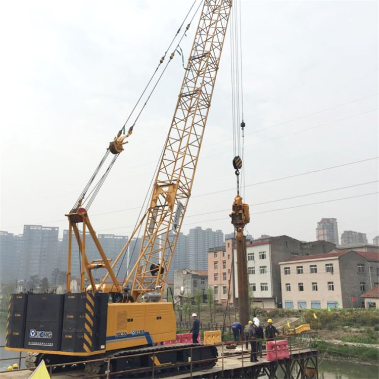 XCMG official 55 ton small crawler crane XGC55 crane crawler machine price